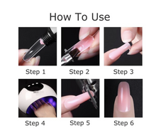 Load image into Gallery viewer, PolyGel Nail Kit with UV Lamp